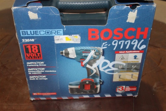 Unused Bosch 18V Impactor . ~