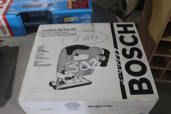 Unused Bosch 18V Cordless Jig Saw w/ 2 Blades ~