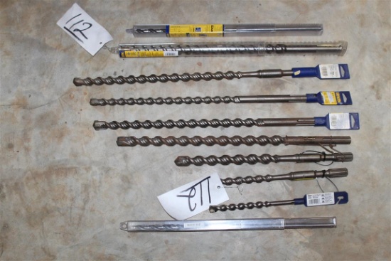 Lot of Various sized IRWIN Bits