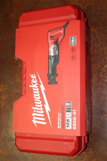(1) Milwaukee Sawzall Recip Saw Kit Model 6509-31