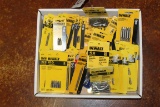 Box of Assorted Screw Driver Bits