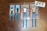 (2) Channel Lock Fence Tools, (2) Channel Lock Cutting Pliers