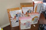 (2) HomeBasix Oil-filled Heaters, (2) HomeBasix Mini Oil Filled Radiators, (1) HomeBasix Baseboard C