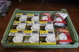 (3)First Alert Smoke/Fire Alarms w/ Battery Included, (8)BRK AC Powered Smoke & Carbon Monoxide Alar