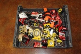Lot of Assorted Tape Measures/Rules and Measuring Wheels