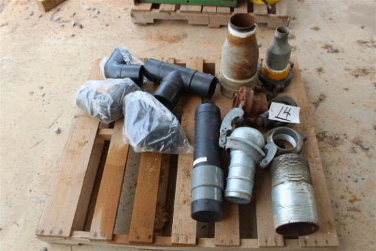 Lot of Steel & Poly Fittings  ~