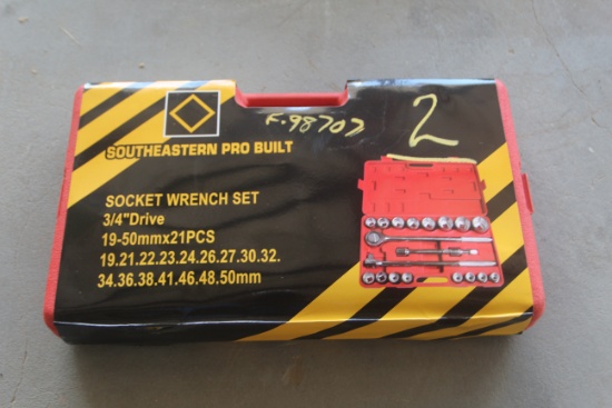 21pc. 3/4" Pro Built Socket Set