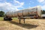 BUTLER  4600 Gallons 40' Tanker Trailer Tandem Axles Max Prod. Load 50000lbs