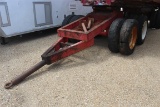 TANDEM AXLE PINTLE HITCH DOLLY-NO TITLE