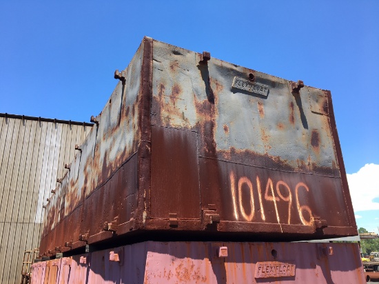 20' FLEX-I-FLOAT / ROBISHAW-S-70 DUO BARGE 101496 OFFSITE ITEM Located in Savannah GA Questions call