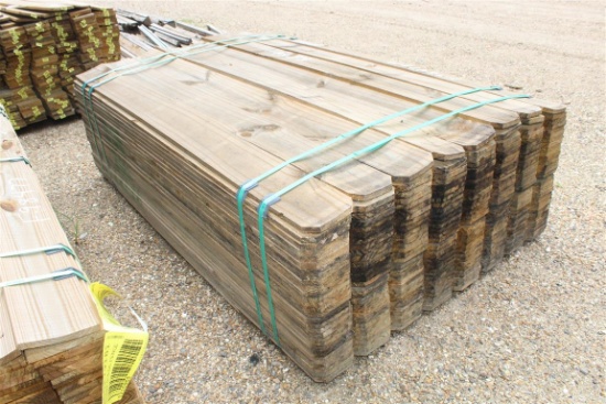 Bundle of 5/8x6x6 Fence