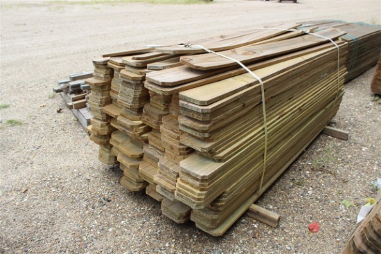 Approx. (240) 5/8x6x6 De Fence Boards