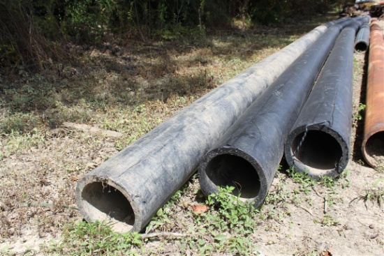 Lot of (4) 8" Pipes