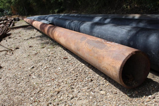 Lot w/ (1) 8" Steal Pipe