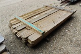 BUNDLE OF APPROX. (91) 5/8X6X6 FENCE BOARDS
