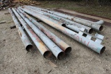 Lot of Approx (10) Steel Pipes