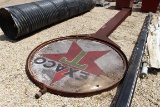 Large Texaco Sign On Stand