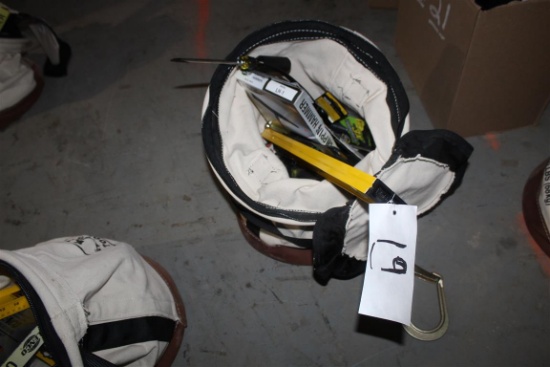 Klein Rigging Bag w/Hook Loaded w/ Misc Tools