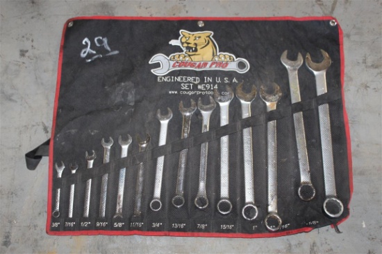 14pc. Cougar Pro Combo Wrench Set