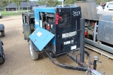 Miller Big Blue 500D DC Welder-Trailer Mtd (NO TITLE ON TRAILER)