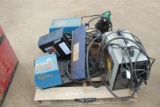 Pallet of Miller Wire Feeder Parts and Thermal Dynamics Pakmaster 100XL Plasma Cutter