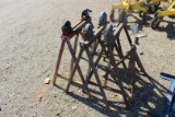 (4) Roller Head and V Head Pipe Stands