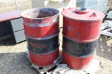 Lot of (2) Barrels w/ Vac Head