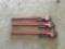 RIGID LOT OF 3 48” HEAVY DUTY PIPE WRENCH