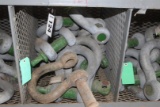 (1) BIN OF 35 TON SHACKLES