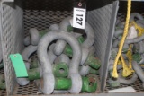 (1) BIN OF 35 TON SHACKLES