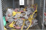 (1) BIN OF CROSBY G450 RED U-BOLT CLAMPS