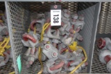 (1) BIN OF CROSBY G450 RED U-BOLT CLAMPS