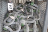 (1) BIN OF 17 TON SHACKLES