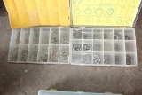 2 BOXES OF SNAP RINGS VARIOUS SIZES