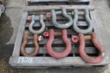 Lot of Large Shackles