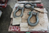 Lot of Large Shackles