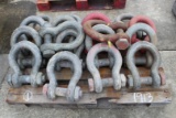 Lot of Large Shackles