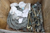 Box of Lifting Cable & Misc