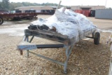 Metal Cart Trailer w/ Metals