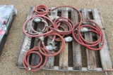 Lot of air hose with fittings