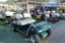 . A9929-782299 SALVAGE ROW CLUB CAR ELECTRIC GOLF CART . Has Canopy  ~