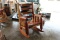 .  Cedar Rocking Chair .