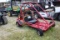 .  2 SEATER GO CART WITH GAS MOTOR . SALVAGE ROW  ~