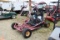 .  2 SEATER GO CART WITH GAS MOTOR . SALVAGE ROW    ~