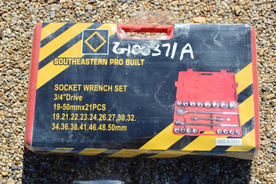 Southeastern 21pc 3/4" Pro Built Metric Socket Set