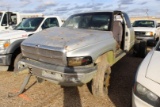 . UNKNOWN DODGE . SALVAGE ROW 4x4 Cab & Chassis 24 Valves Cummins Diesel 6 Speed Transmission NO TIT