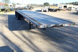 . 134830351530673 FONTAINE . 48' Aluminum Flatbed Trailer With Spread Axles TITLE DELAY    ~