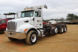 335 2NPLLZ0X95M882522 PETERBILT 335 Galbreath Roll Off Body Tarp ISC315 Diesel Engine RTO1190PL Stan