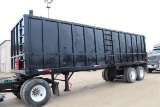 CHTD0825 CHTD3057109500022 CHIEF CHTD0825 70 Yard Brush Dump Trailer Barn Doors w/ Tarp 80