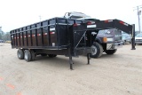 . 5NTG42026HNS63053 8X20GN DUMP TRAILER . ELECTRIC HYDRAULIC TANDEM AXLES    ~